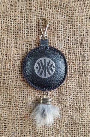 Raktų pakabukas "Laimės šluotelė"