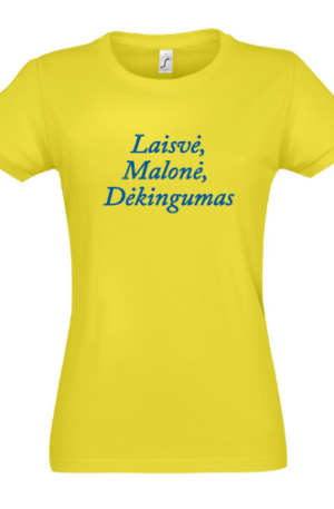 Marškinėliai - Laisvė, malonė, dėkingumas