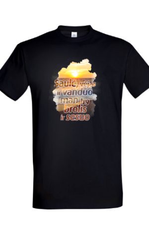 Saulė vėjas ir vanduo - Juoda